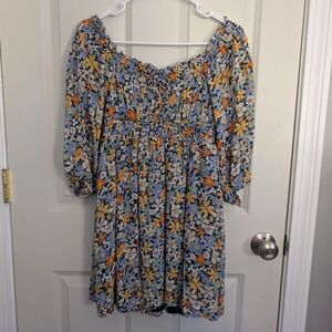 American Eagle Floral Print Dress